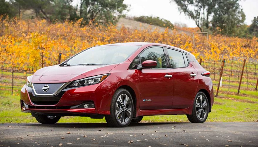 The 2018 Nissan Leaf is one of the best self driving cars