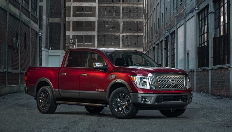 The Nissan Titan had good vehicle sales in 2017