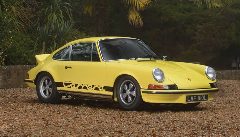 The Porsche 911 Carrera RS 2.7 is one of the best homologation cars