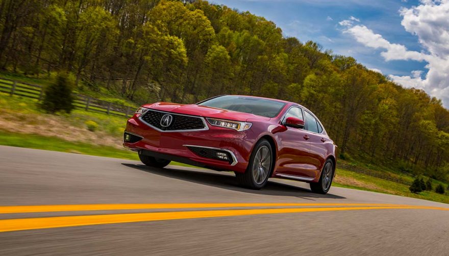 The Acura TLX is one of the best selling luxury cars