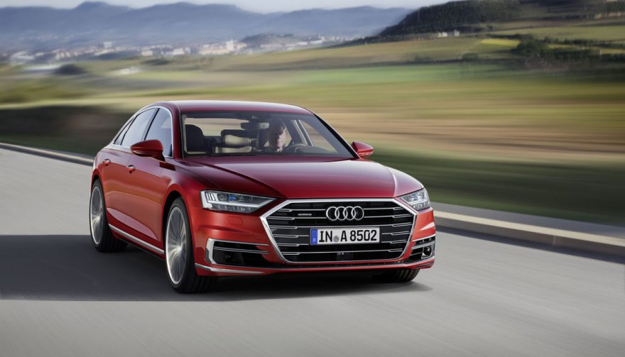 The Audi A8 is one of the best self driving cars