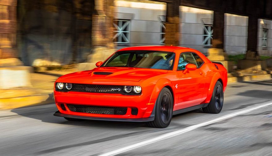 The 2018 Dodge Challenger SRT Hellcat is one of the fastest cars under 100K