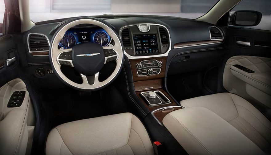 The 2018 Chrysler 300C interior