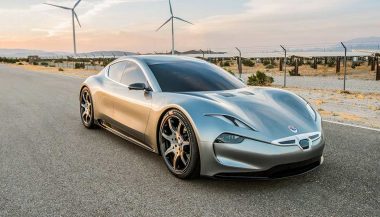 The Fisker EMotion at the CES 2018