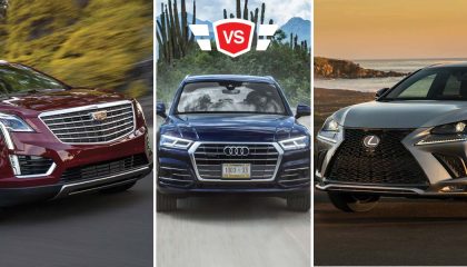 Audi Q5 vs Cadillac XT5 vs Lexus NX