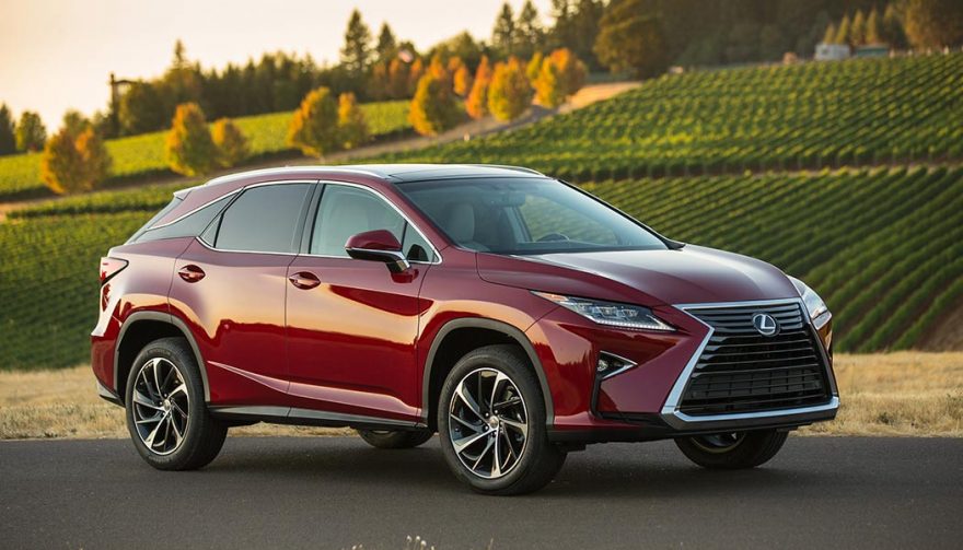 The Lexus RX was the best selling luxury suv in 2017