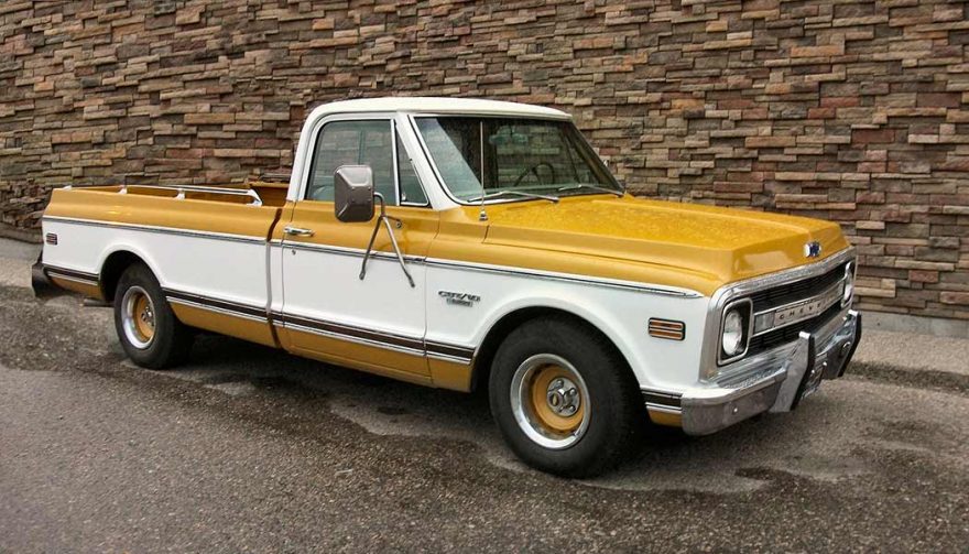 Good project cars for beginners include the Chevy C-10 Pickup