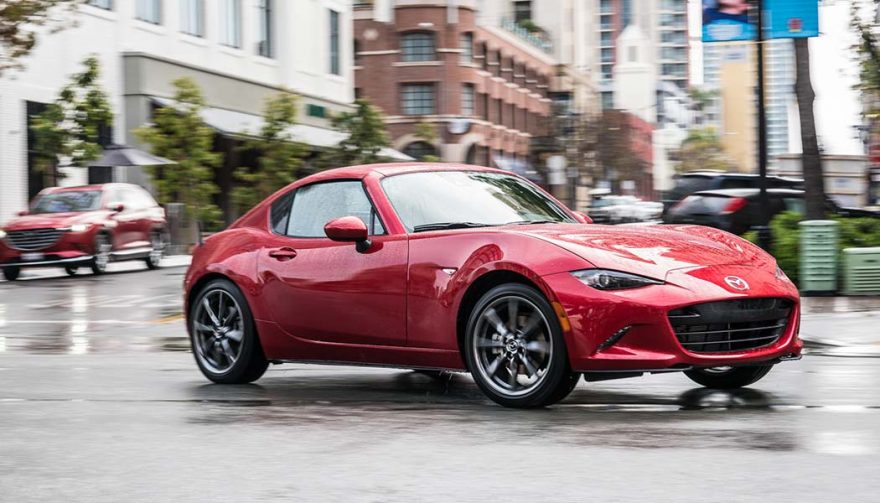 The Mazda MX-5 Miata was one of the best selling sports cars in 2017