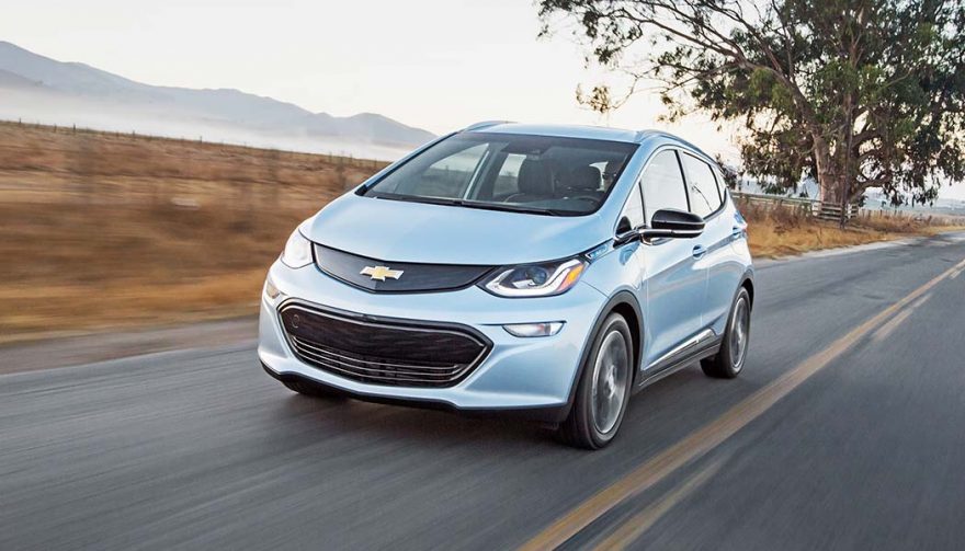 The Chevrolet Bolt was one of the best selling electric cars in 2017