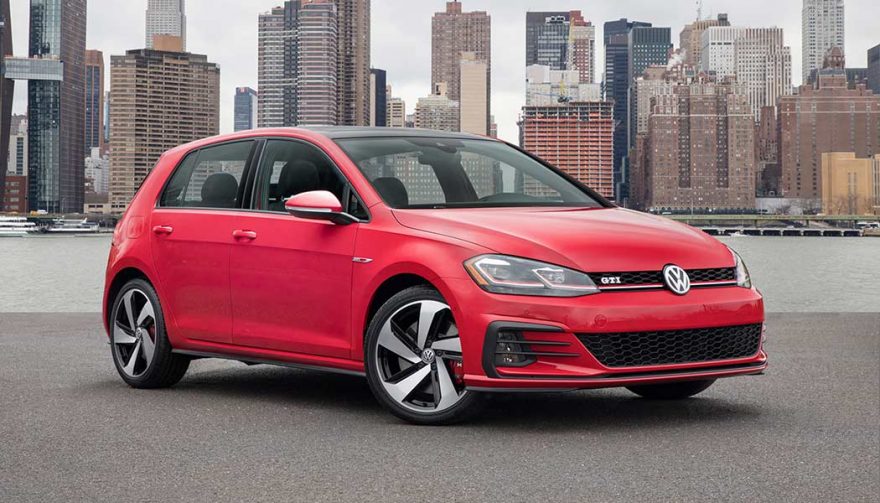 The 2018 Volkswagen Golf GTI is one of the fastest cars under 30K