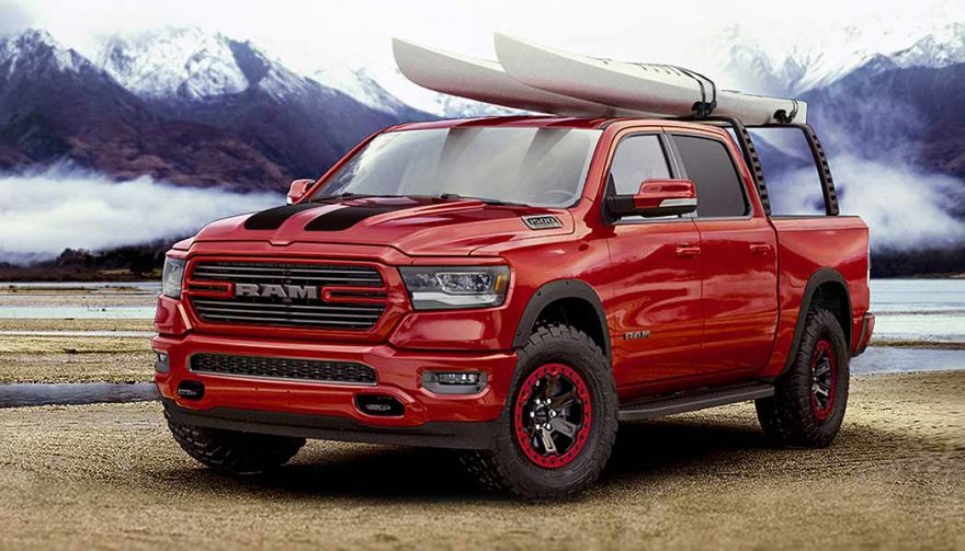 Ram 1500 Accessories were on display at the Chicago Auto Show