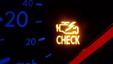 Car warning lights include the check engine light