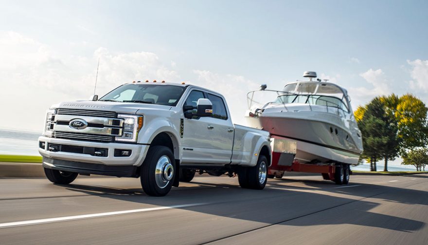 The Ford F-450 Super Duty is the best truck for towing