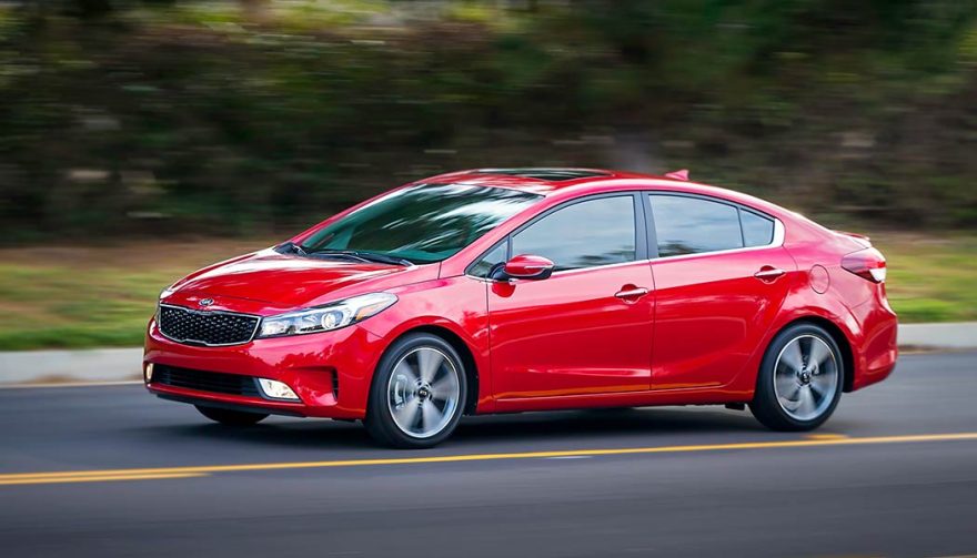 The Kia Forte is one of the best selling compact cars