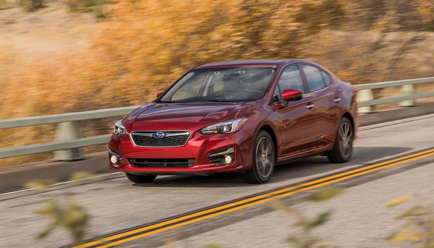 The Subaru Impreza is one of the best selling compact cars of 2017