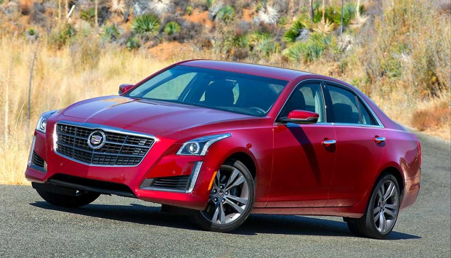 The 2014 Cadillac CTS is one of the most depreciating cars