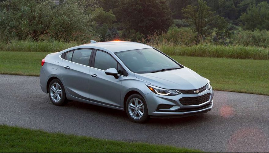 The Chevrolet Cruze is one of the best selling compact cars