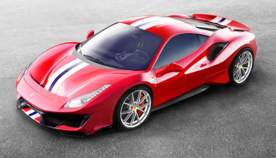 The Ferrari 488 Pista at the Geneva Auto Show