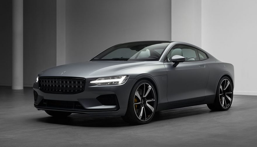 The Polestar 1 at the Geneva Auto Show