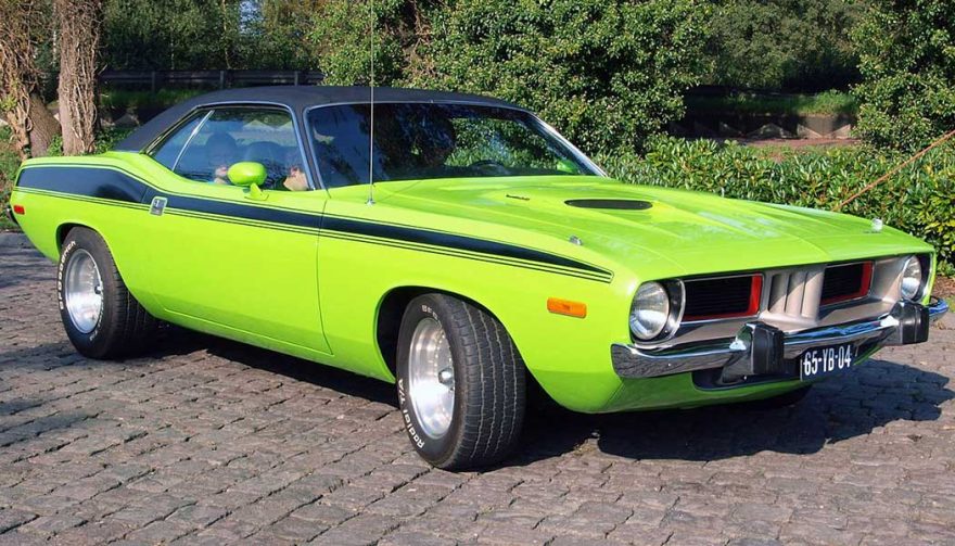 The Plymouth Barracuda is one of the best classic muscle cars