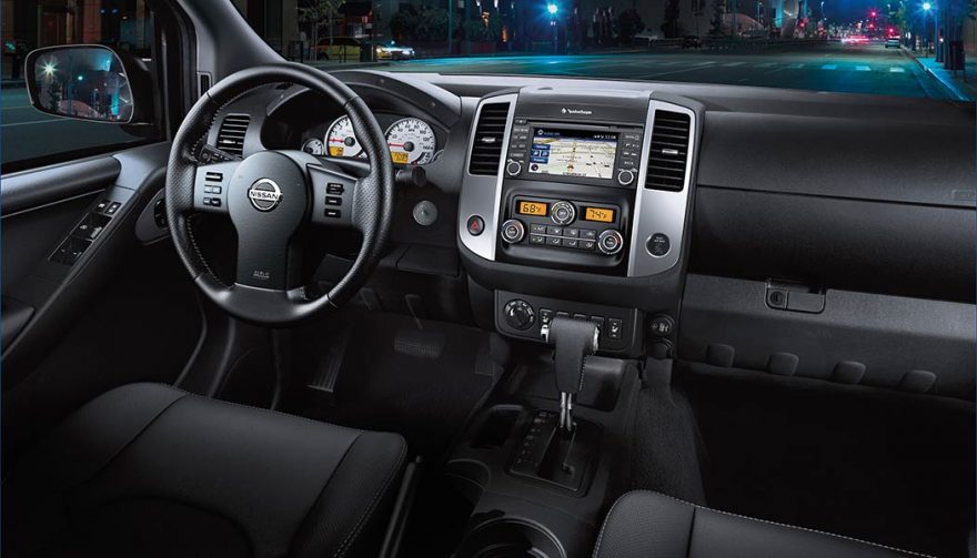 The 2018 Nissan Frontier interior