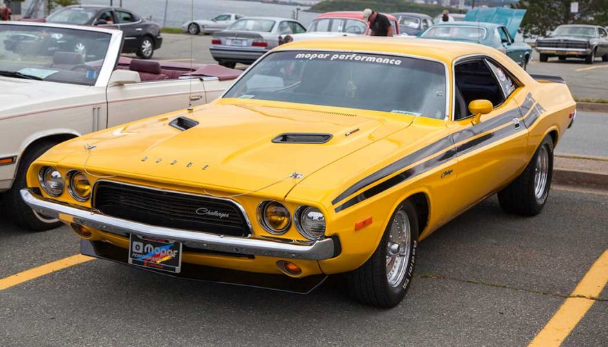 The Dodge Challenger is one of the best classic muscle cars