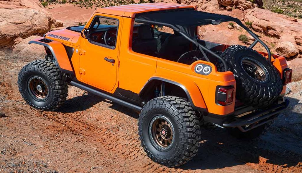 A wrangler pickup may look like the new jeep truck