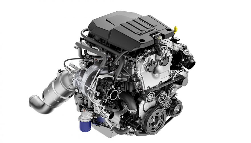 2.7L Turbo with Active Fuel Management and stop/start technology