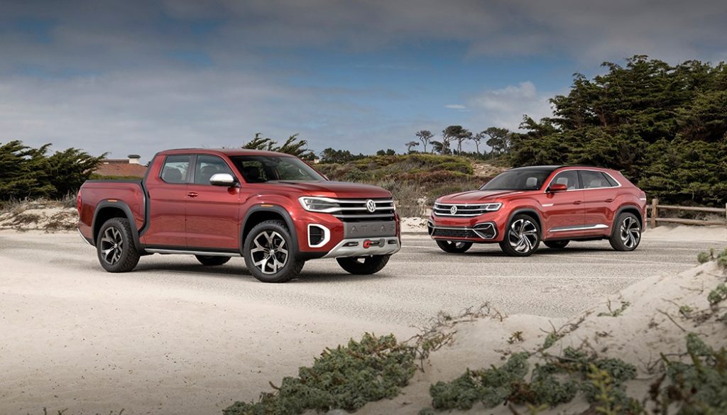 Volkswagen Atlas Cross Sport and Tanoak Concept