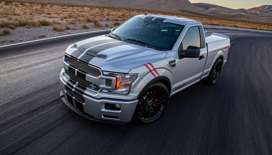 Forget fast cars, buyers want fast pickups. Enter the Shelby Super Snake Sport from the same company that brought you the Cobra