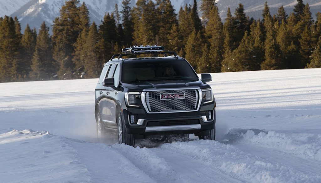 The 2021 GMC Yukon has grown, inside and out. It's also gotten more luxury features, a nicer interior, and new suspension options for a better ride