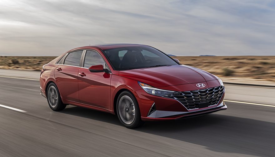 All-new, the 2021 Hyundai Elantra adds some of the sharpest looks in the segment along with a host of impressive comfort and convenience features