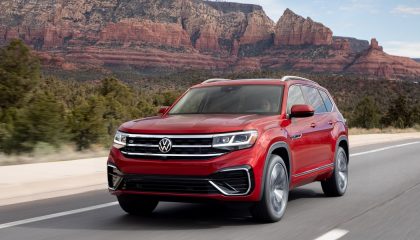 The 2020 Volkswagen Atlas is a big, comfortable family hauler that offers plenty of tech, good looks, and upscale amenities